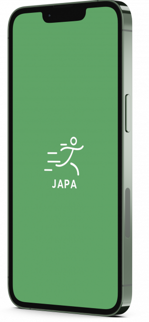 Japa phone screen logo